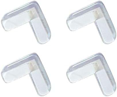 BabyOneStop Transparent Table Corner Protector Pads - 4 Pack