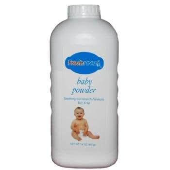 14 Oz Talc Free Baby Powder Cornstarch Formula Case Pack 24