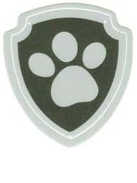 Paw Pup Ryder Badge Vinyl Wall Decal Sticker for Kids Room Decor