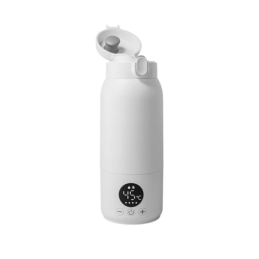 Bebcare Baby Bebcare WarmGo Portable Milk Warmer, Adjustable Temperature, USB-C Rechargeable, Digital Display, 3 Modes