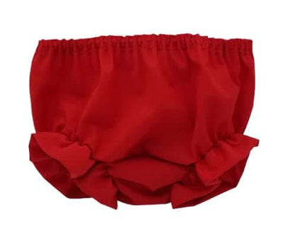 IC Collections Baby Double Seat Diaper Cover with Ruffle Edging