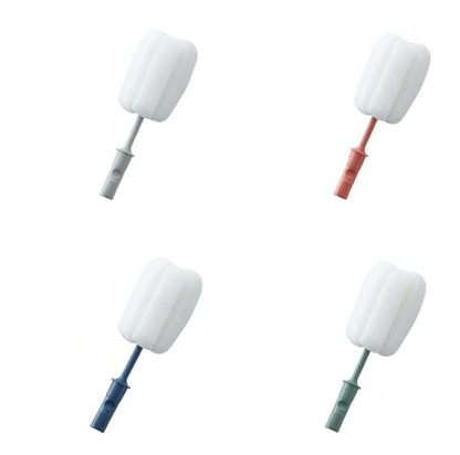 Cleaning Brush Set for Bottles and Mugs | Detachable Sponge Head