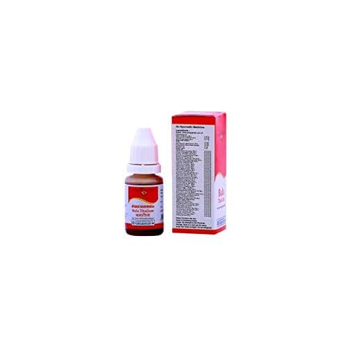 (Pack of 2) Vaidyaratnam Oushadhasala BALA THAILAM (10 ML) - by Venus.Exports