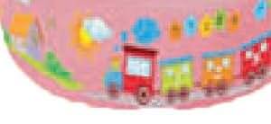 Judaica Place Childrens' Wash Cup Set With Multicolor Train Design (photo 4)