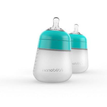 Nanobébé Flexy Silicone Baby Bottle 9oz