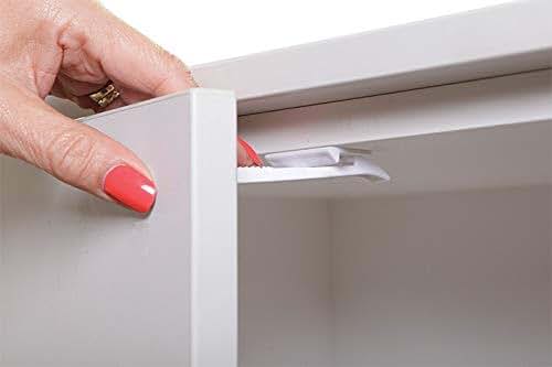 Adhesive Safety Latches Extra Long 4 Pack
