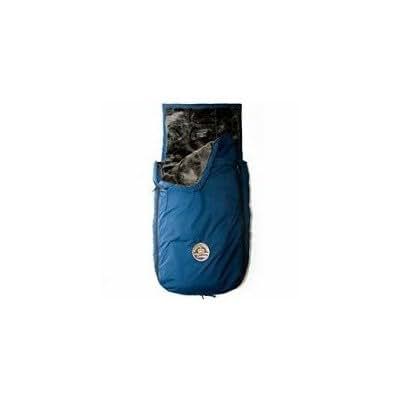 Toastie Toddler Couture XL Faux Fur-Lined Stroller Blanket - Navy