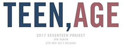 Seventeen 2nd Album Teen Age Green Ver. CD & PhotoBook Set