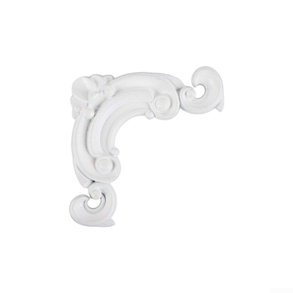 Decorative Sticker Flowers PVC Retro Corners
