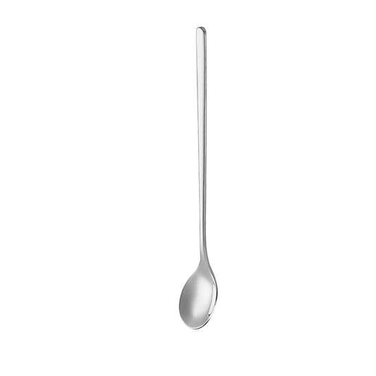ACHEHOASN 304 Stainless Steel Mixing Spoon with Large Silver Water Droplet Design