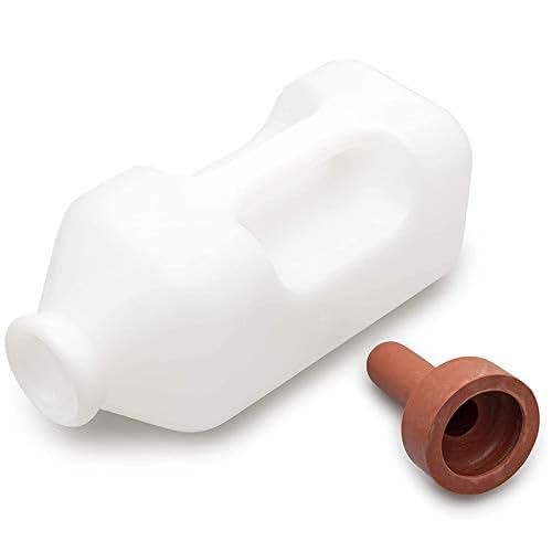Srutueo Calf Bottle with Handle and Push-on Nipple 2 Quart Feeder for Nursing Baby Cows (photo 3)