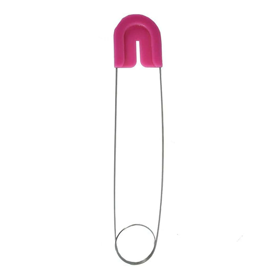 Novelty Giant Pink Giant Baby Diaper Pin Costume Accessory (photo 2)