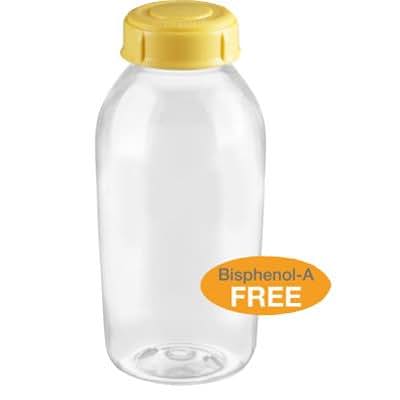 Medela Breastmilk Collection Storage Feeding Bottle With Lids 4 Pack 8 Oz / 250 Ml