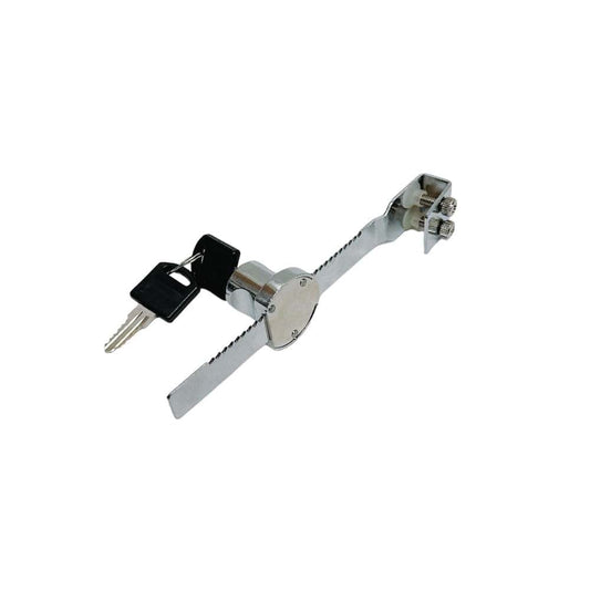 DBMIMPORTERS Sliding Glass Door Ratchet Lock With Chrome Finish