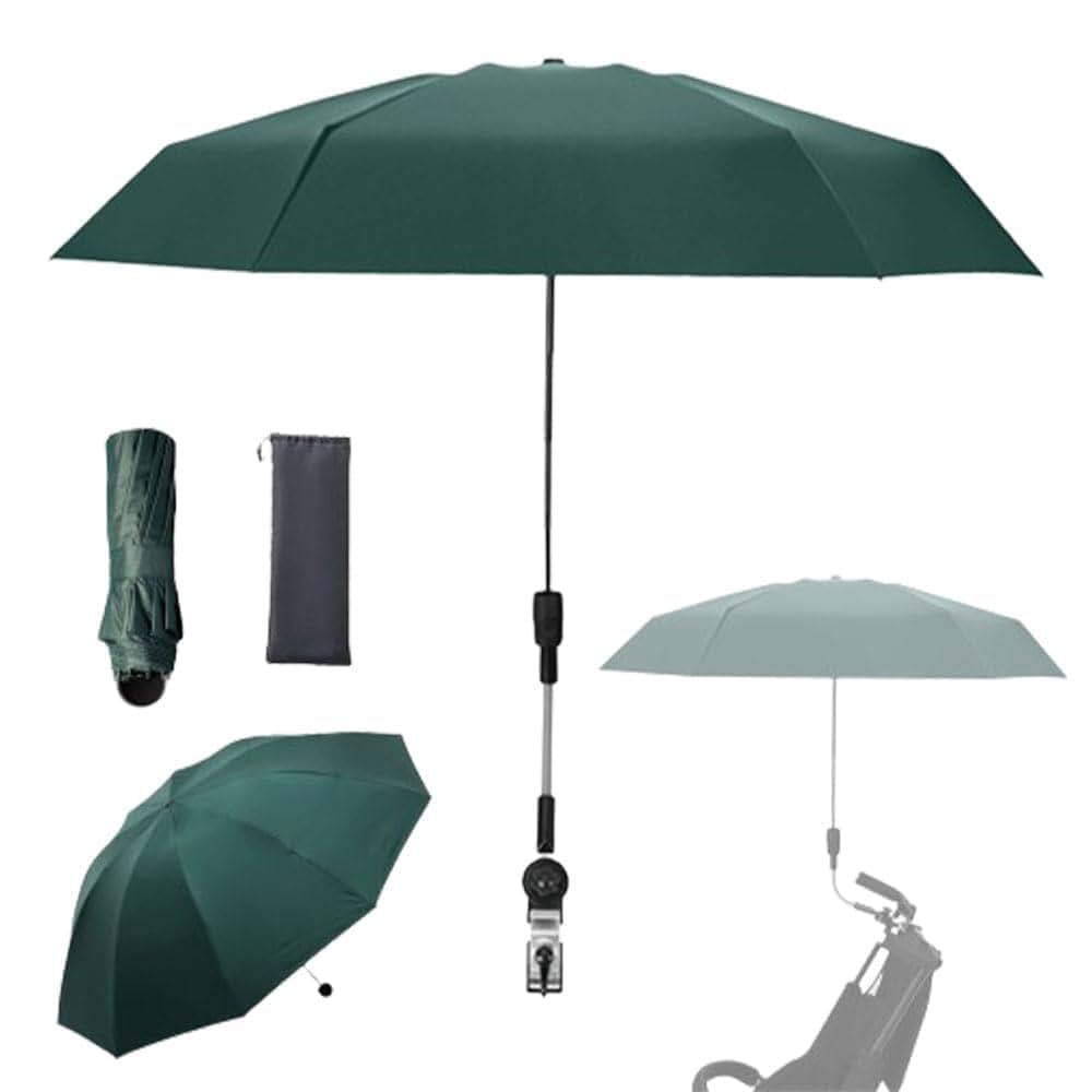 Stroller Shade Umbrella with Adjustable Coverage