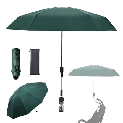 Stroller Shade Umbrella with Adjustable Coverage