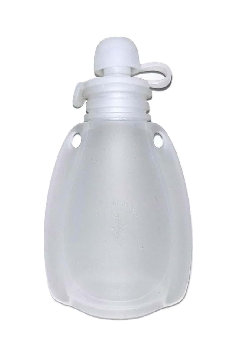 ELLEMMNOP Reusable Silicone Breastmilk Storage Bags, 4oz Clear (3 Pack) (photo 2)