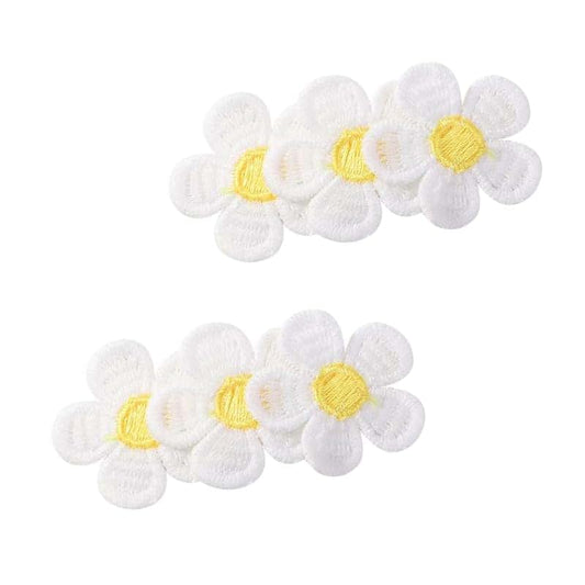BabyOneStop Sunflower Snap Hair Clips Yellow Daisy Flower Hairpins