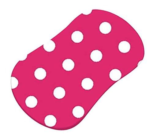 SheetWorld Polka Dot Fitted Bassinet Sheet