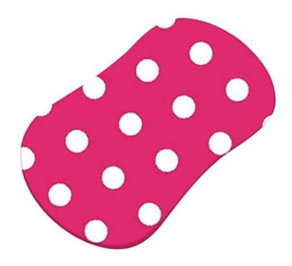 SheetWorld Polka Dot Fitted Bassinet Sheet
