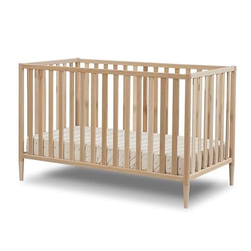 Sorelle Mia 3-in-1 Convertible Crib in Natural Wood