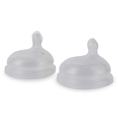 Milk & Water Silicone Anti Colic Baby Bottle Nipples for Feeding