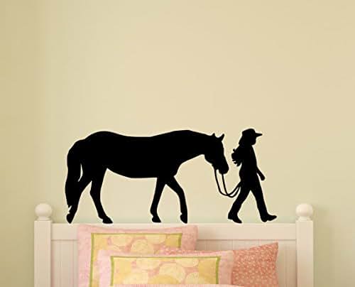 BabyOneStop Horse Rider Wall Decal For Bedroom And Nursery Decor