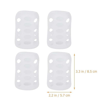 WRPTYXEV Silicone Bottle Covers Set of 4 for Bottles and Cups