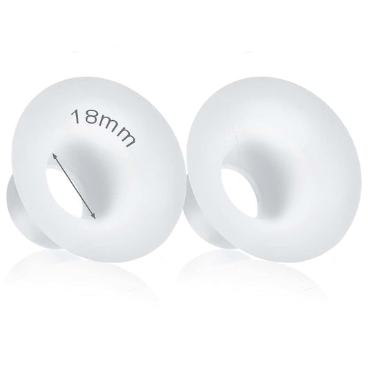 Silicone Breast Pump Flange Inserts for Pumps (18mm)