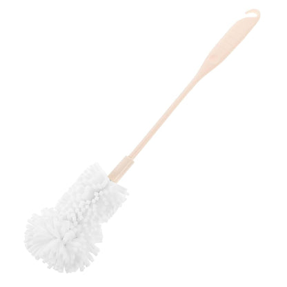 Ipetboom Natural Sponge Cup Brush with Long Handle for Kitchen Cleaning