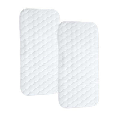 LegacyHOME Waterproof Changing Pad Liners, 2 Pack Thicker Quilted Changing Pad Cover Liner Quick Change Two Pack, 13" x