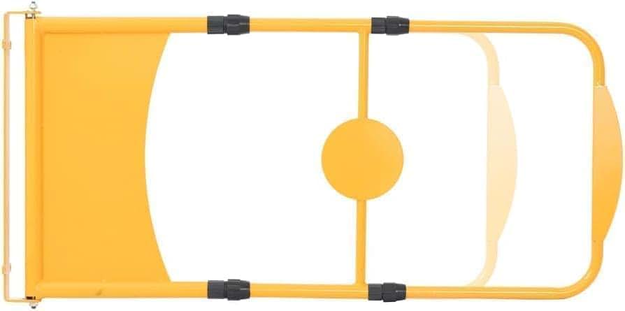 YeeoyGage Yeeoy 24" to 40" Spring-Loaded Safety Swing Gate, Powder Coated Yellow