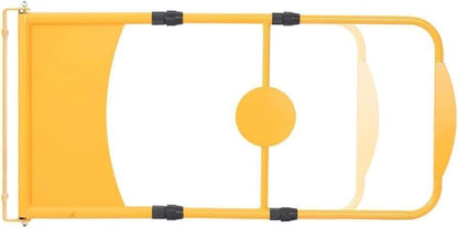 YeeoyGage Yeeoy 24" to 40" Spring-Loaded Safety Swing Gate, Powder Coated Yellow