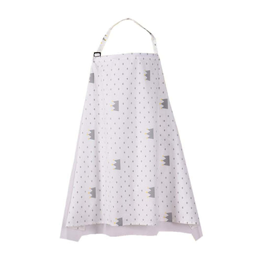 JHion Breastfeeding Nursing Cover, Soft Muslin Cotton Breastfeeding Cover, Babies Nursing Apron Cover, Adjustable