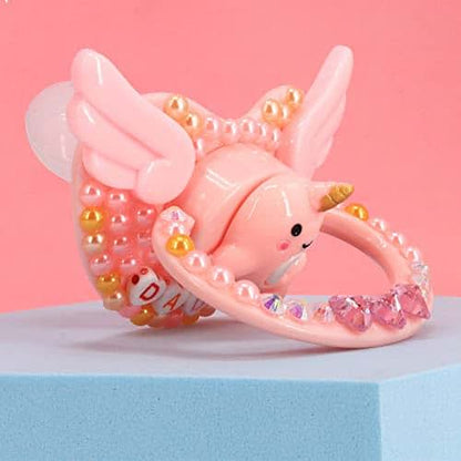 SUNOWE Adult Sized Pacifier Candy Cute Baby Pacifiers (Pink Dolphin)