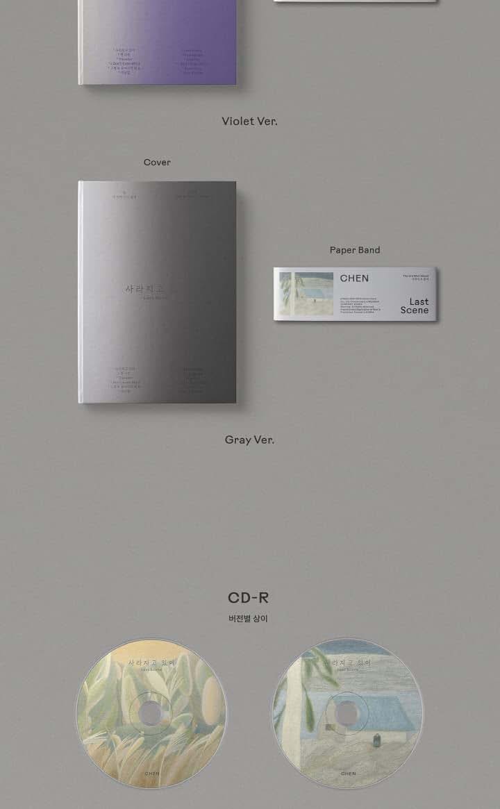 Dreamus Exo Chen Last Scene 3rd Mini Album Photobook Version Set (photo 3)