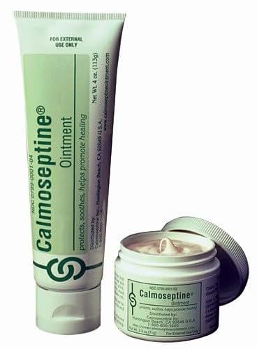 DR. DERM Calmoseptine Diaper Rash Ointment 2.5 Oz Jar Plus a 0.71 Oz Tube-L8