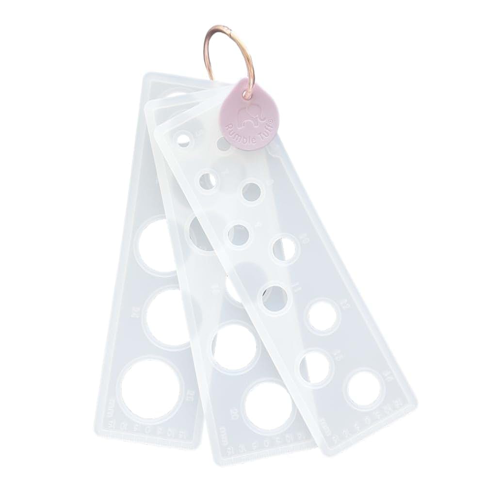 Nipple Ruler - Clear Silicone Measuring Tool
