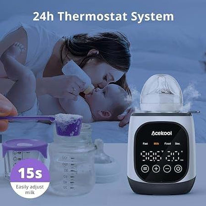 Aprafie 7-in-1 Fast Baby Bottle Heater with Constant Temperature Control (photo 4)