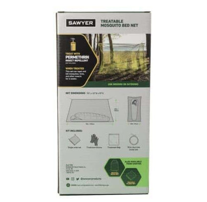 Sawyer Mosquito Bed Net Single Bed with Dark Color Netting