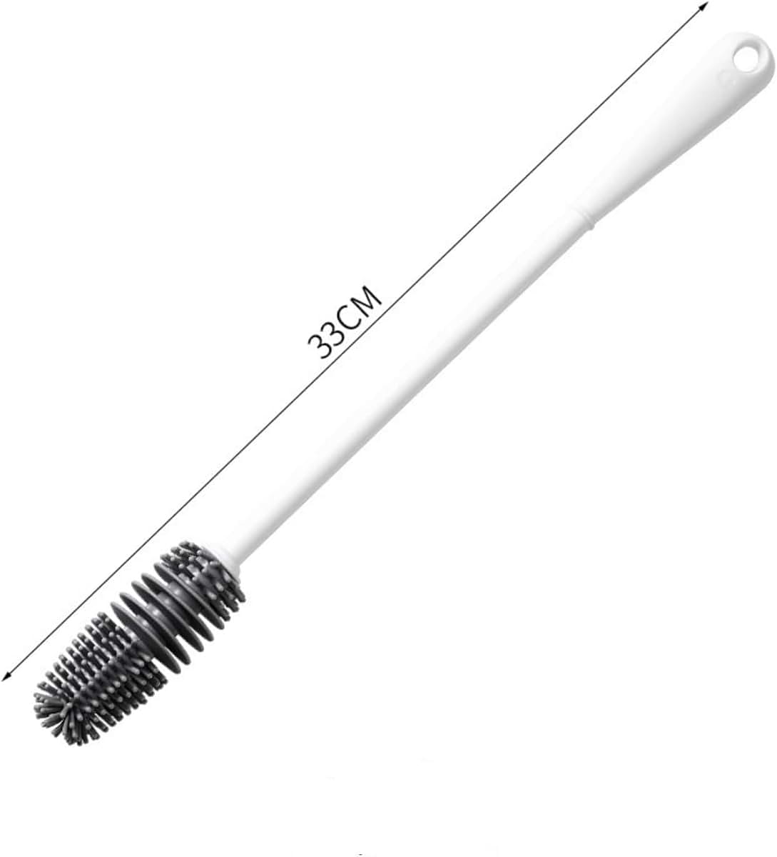 Donkabarie Water Bottle and Straw Cleaning Brush Set, White (photo 2)