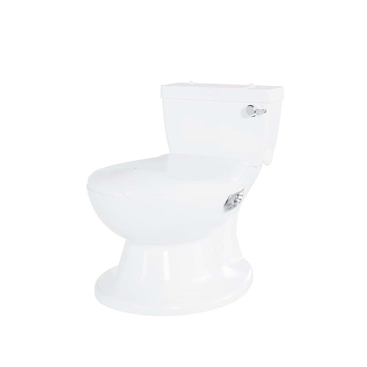 FinerFurnis Toddler Potty Training Toilet, Realistic Potty Training Toilet for Baby Ages 18 Months+ with Soft Seat