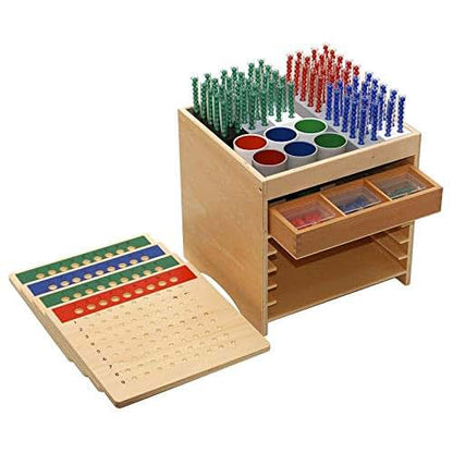 Kid Advance Long Division Learning Set with Storage Cabinet