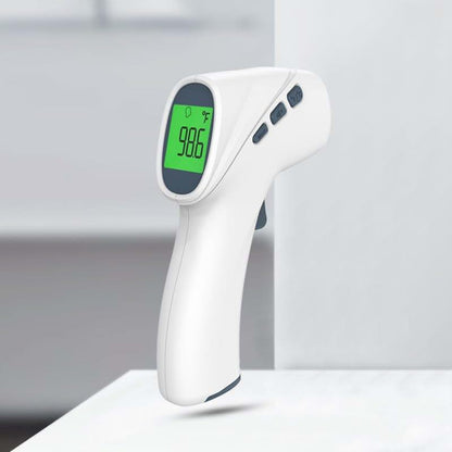 ECOMEDIX Touchless Digital Forehead Thermometer – Non-Contact Accuracy, Fast 1-Second Reading, Fever Alert, Backlit