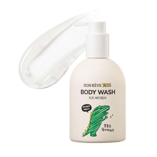 SONREVE Kids Body Wash, pH-Balanced Gentle Cleanser for Children’s Delicate Skin, Low-Irritation Formula with