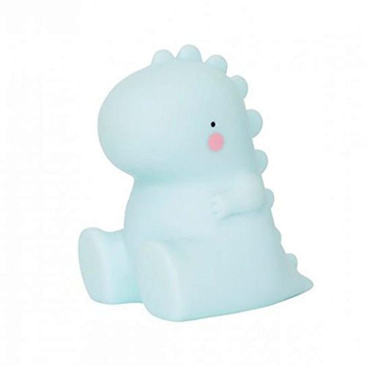 ausuky LED Night Light Cute Little Dinosaur Animal Silicone Soft Cartoon Nursery Lamp Bedroom Baby Luminous Toy Light
