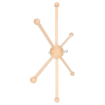 Wooden Baby Crib Mobile Hanger Frame Kit