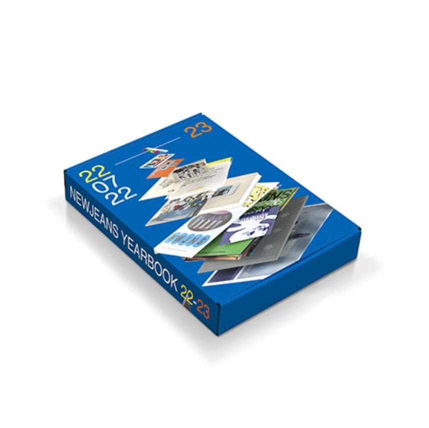 DREAMUS NewJeans Yearbook 22-23 Blue Hard Cover