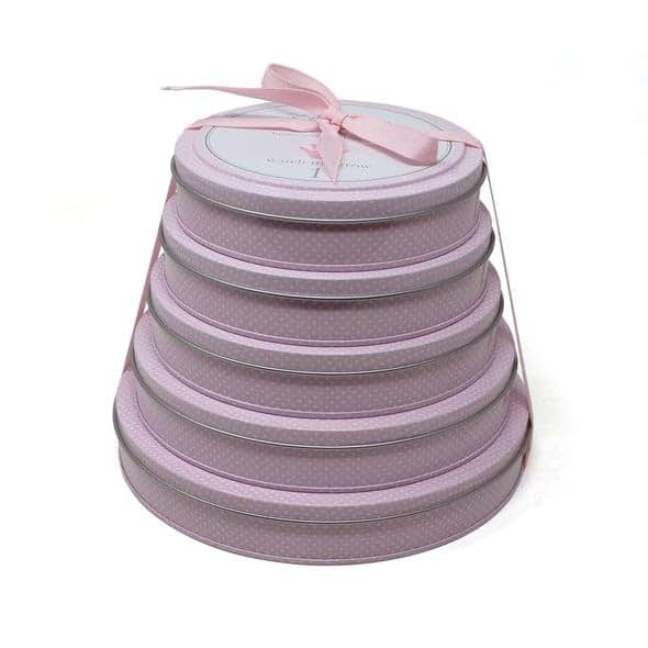 Child to Cherish Handprints Tower of Time Plaster of Paris Kit, Pink (photo 3)