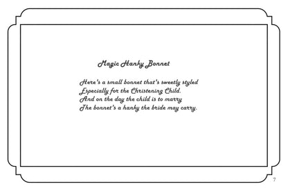 Angel Lace Christening Handkerchief Bonnet by The Christening Corner